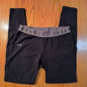 Under Armour Size M GUC Black Leggings
